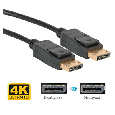 CABO DISPLAYPORT MACHO X DISPLAYPORT MACHO 4K 1.8M JC-DP1.8 – 6972147644536