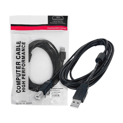 CABO USB 2.0 P/ IMPRESSORA 3M AM+BM COD 3205 3025 EXBOM