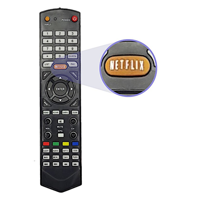 CONTROLE TV SEMP TOSHIBA SMART FBG-7010 SKY-8024 NETFLIX