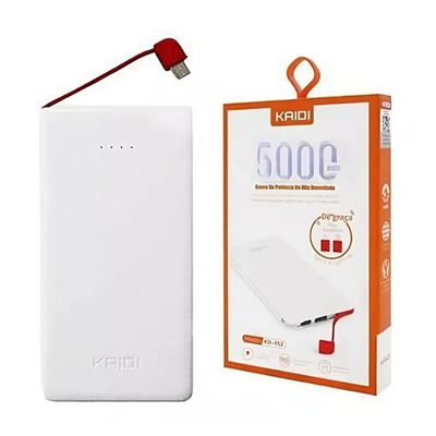 POWER BANK 5000MAH 2.1A KD-952 KAIDI