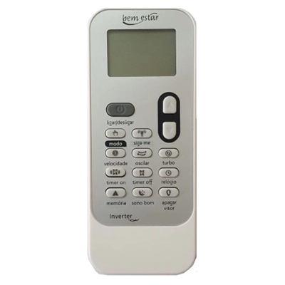 CONTROLE AR COND. CONSUL INVERTER LE-7088 SKY-8062 FBG-8062 CR-3175