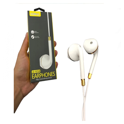 FONE C/ MICROFONE EARPHONES LE-0218 LE-0218Y LELONG