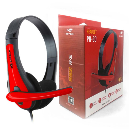 HEADSET PH-30BK PRETO C3TECH