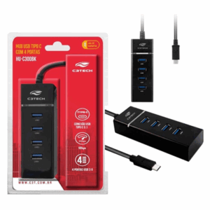 hub-usb-tipo-c-4-portas-3-0-hu-c300bk-c3tech