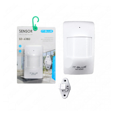 SENSOR DE PRESENÇA E CAMPAINHA SD-638D IT-BLUE