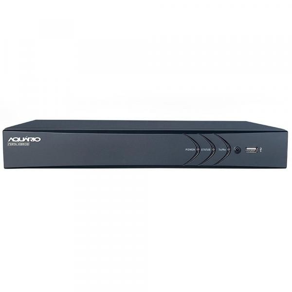 GRAVADOR DIGITAL DVR-1004 1080P 4 CANAIS PENTA HIBRIDO AQUARIO