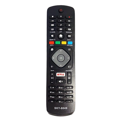 CONTROLE TV PHILIPS SMART SKY-8049 MAX-8049 FBG-8049 NETFLIX