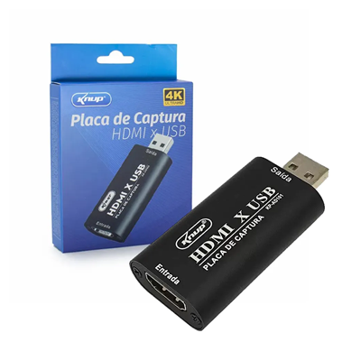 PLACA DE CAPTURA HDMI X USB KP-AD101 KNUP