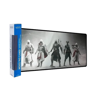 MOUSE PAD GAMER GRANDE (20-FAMILIA ASSASSINA) 700x350x3mm MP-7035C EXBOM