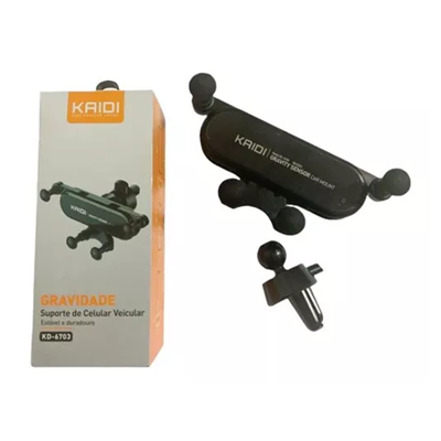 SUPORTE DE CELULAR VEICULAR GRAVIDADE KD-6703 KAIDI