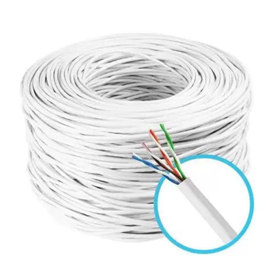 (CX 300M) CABO REDE TRANC ALARME 4 PARES 26AWG 0.41MM BCO SE325 MULTILASER GIGA