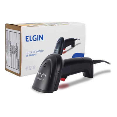 LEITOR CODIGO DE BARRAS ELGIN FLASH II USB 46FLASH2CK00