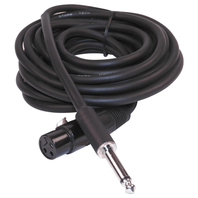 CABO P10 MONO P/ CANNON SERIE TITAN 3M PLUGS NIQUEL CBMC0011 STORM TECH