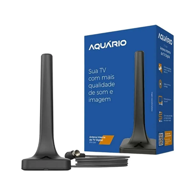 ANTENA INTERNA DE TV DIGITAL 2.5M DTV-200 AQUARIO