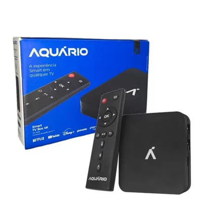 RECEPTOR SMART TV BOX 4K STV-3000 AQUARIO