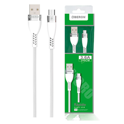 CABO USB V8 2M 3.6A OR-CO03/M2 OBERON
