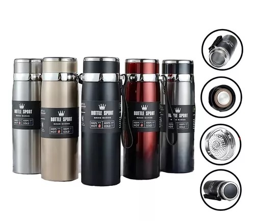 GARRAFA TERMICA 800ML BM-P1352 VACUUM CUP BOTTLE SPORT