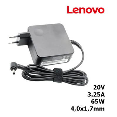 FONTE NOT LENOVO 20V 65W 3.25A 4.0x1.7MM FW133 BRINGIT D-538B LE-30