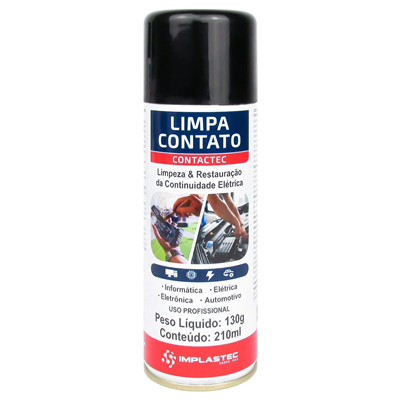 LIMPA CONTATO CONTACTEC 130G/210ML IMPLASTEC