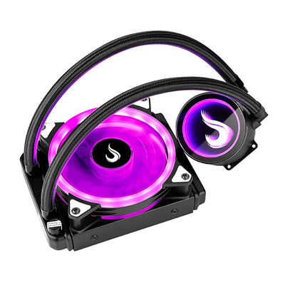 WATER COOLER RISE MODE GAMER BLACK RGB 120MM PRETO RM-WCB-01-RGB