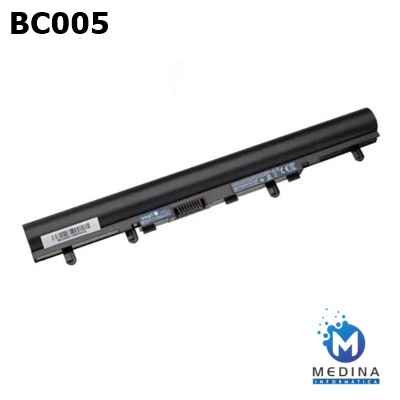 BATERIA NOT ACER ASPIRE V5 AL12A32 4 CELLS BLACK 2000MAH BC005 BR005 BRINGIT