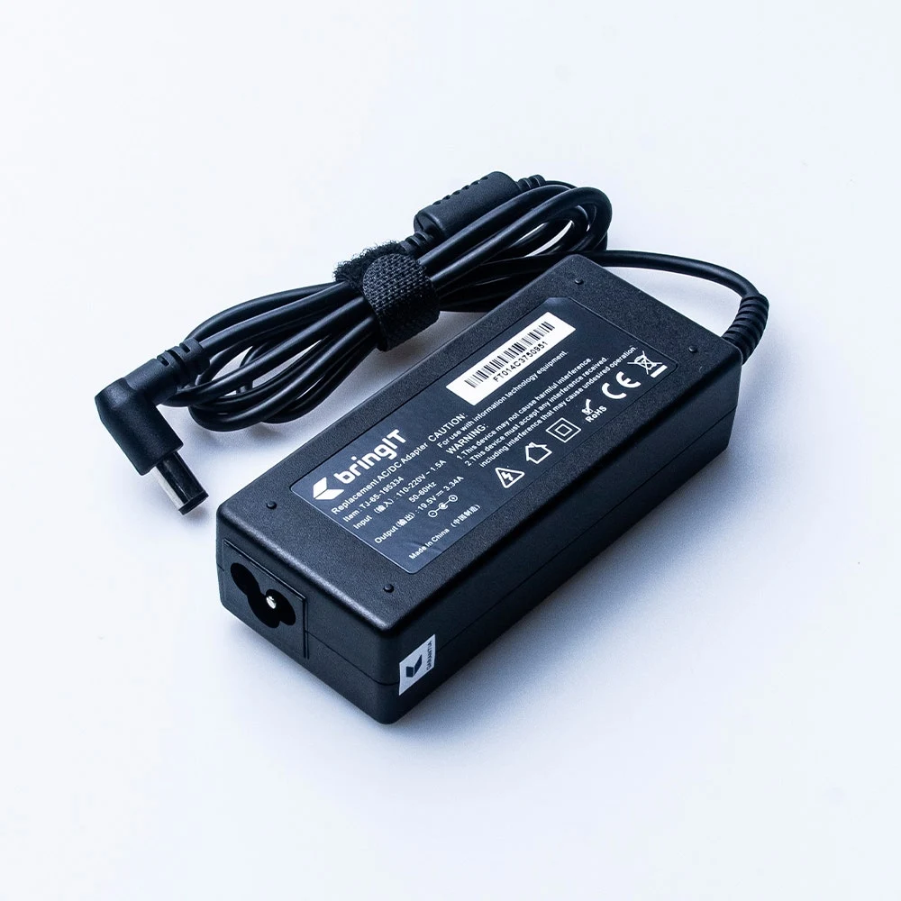 FONTE NOTEBOOK DELL 19.5V 65W 3.34A 7.4×5.0MM FT014 BRINGIT PA-12