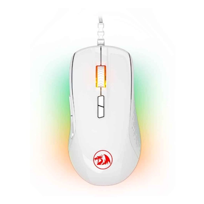 MOUSE GAMER STORMRAGE RGB BRANCO M718W-RGB REDRAGON