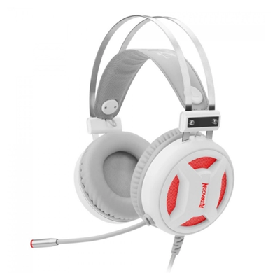 HEADSET GAMER MINOS LUNAR BRANCO H210W REDRAGON