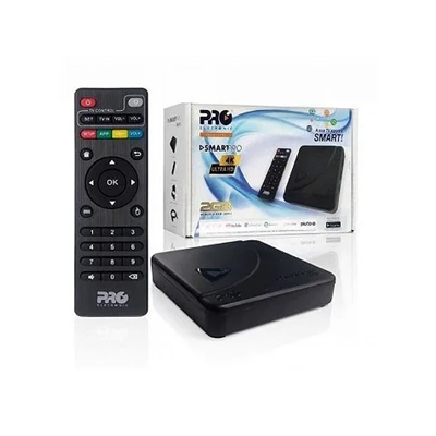 RECEPTOR TV BOX SMARTPRO 4KHD WIFI ULTRA HD PROSB-3000/16GB PRO ELETRONIC