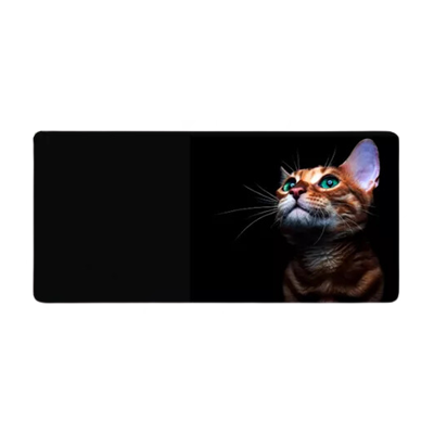 MOUSE PAD GAMER GRANDE (50-GATO) 700x350x3mm MP-7035C EXBOM