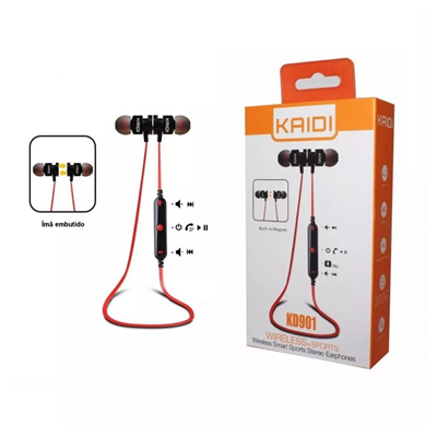 FONE DE OUVIDO SEM FIO KD-901 KAIDI
