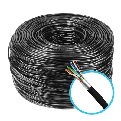 (CX 305M) CABO PAR TRANC ALARME 4 PARES 26AWG 0.41MM PTO SE328 MULTILASER GIGA