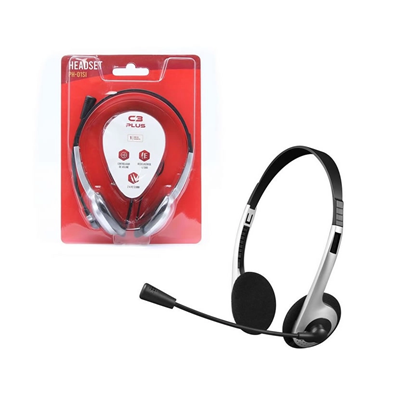 HEADSET PH-01SI PRATA C3TECH