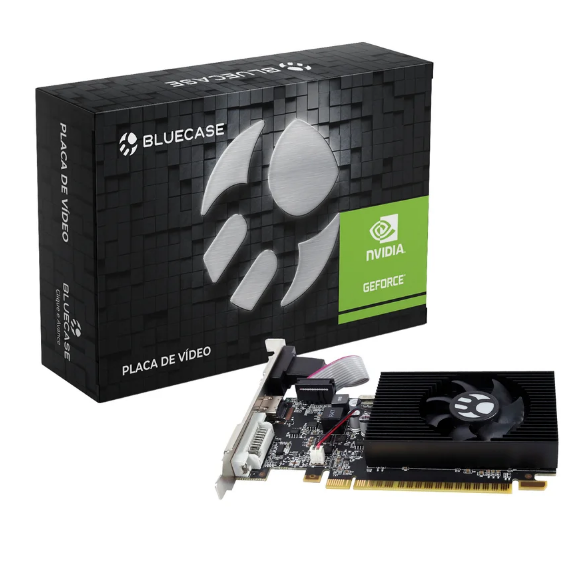 PLACA VIDEO G 210 1GB DDR3 64 BITS BLUECASE -BOX PN BP -G210 -1GD3DBX