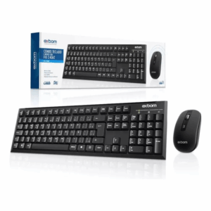 teclado-e-mouse-sem-fio-combo-preto-bk-s1000k-exbom-2-4ghz