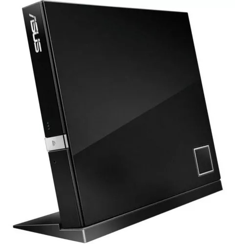 GRAVADOR EXTERNO SLIM USB BLU-RAY/DVD/CD ASUS PRETO SBW-06D2X-