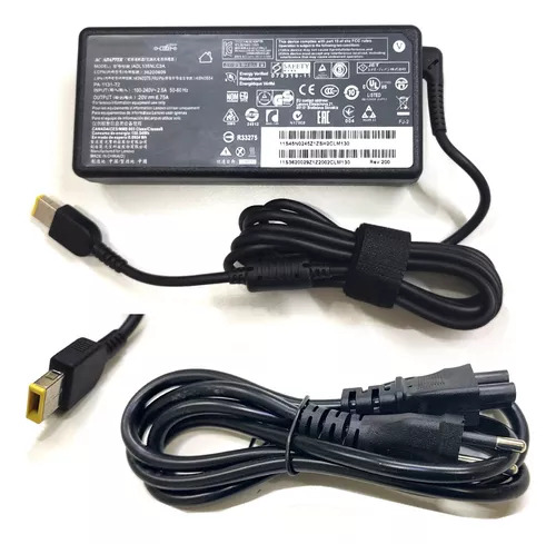 FONTE NOT LENOVO 135W PLUG RETANGULAR