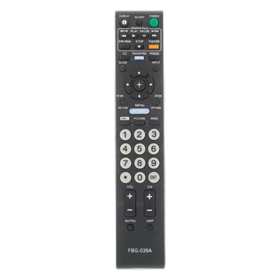CONTROLE TV SONY LCD FBG-039A LE-039A FBG-039A MAX-039A