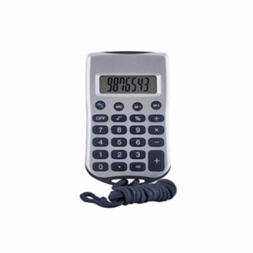 CALCULADORA 8 DIGITOS C/ CORDAO KK-8990 KENKO KARUIDA #