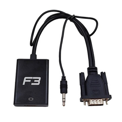 CABO VGA X HDMI COM AUDIO P2 E CABO USB V8 JC-AD-VGA-01 F3