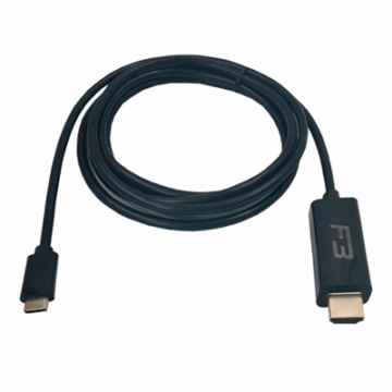CABO TIPO-C X HDMI 4K 1.8M JC-TYC-HM1.8P PRETO F3