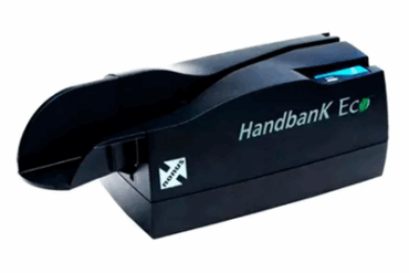 LEITOR CODIGO DE BARRAS BOLETOS E CHEQUES HANDBANK ECO OFFICE 10 CMC-7 NONUS - Imagem 1