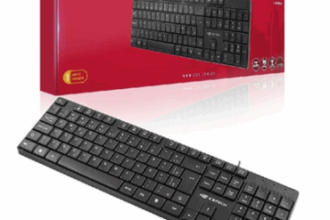 TECLADO USB MULTIMIDA KB-M11BK PRETO C3TECH - Imagem 1
