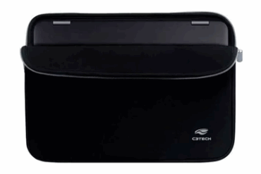 MALETA/CAPA SLEEVE NOT 15.6″ SEATTLE SL-15BK PRETO C3TECH - Imagem 1