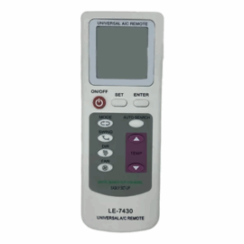 CONTROLE AR COND. UNIVERSAL LE-7430
