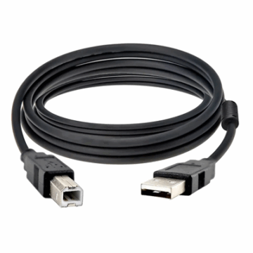 CABO USB 2.0 P/ IMPRESSORA 5M AM+BM COD 3206 EXBOM