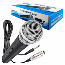MICROFONE DINAMICO CABO XLR - P10 5M KP-M0014/5M KNUP