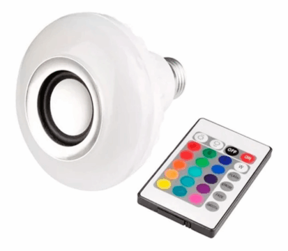 LAMPADA BLUETOOTH C/ CONTROLE WJ-L2/ BB-01