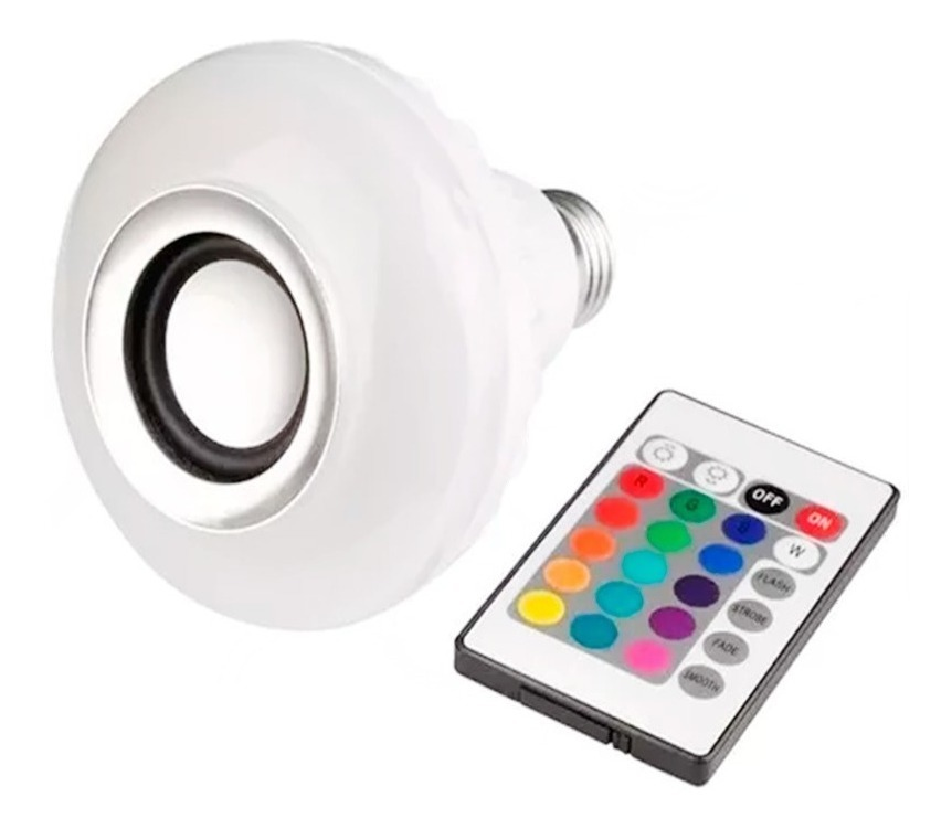 LAMPADA BLUETOOTH C/ CONTROLE WJ-L2/ BB-01