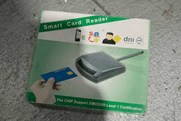 LEITOR USB SMARTCARD CERTIFICADO EMV 2000 DNI F3 # - Imagem 1